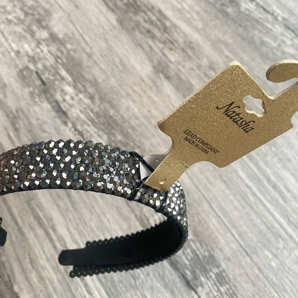 Black Rhinestone Headband